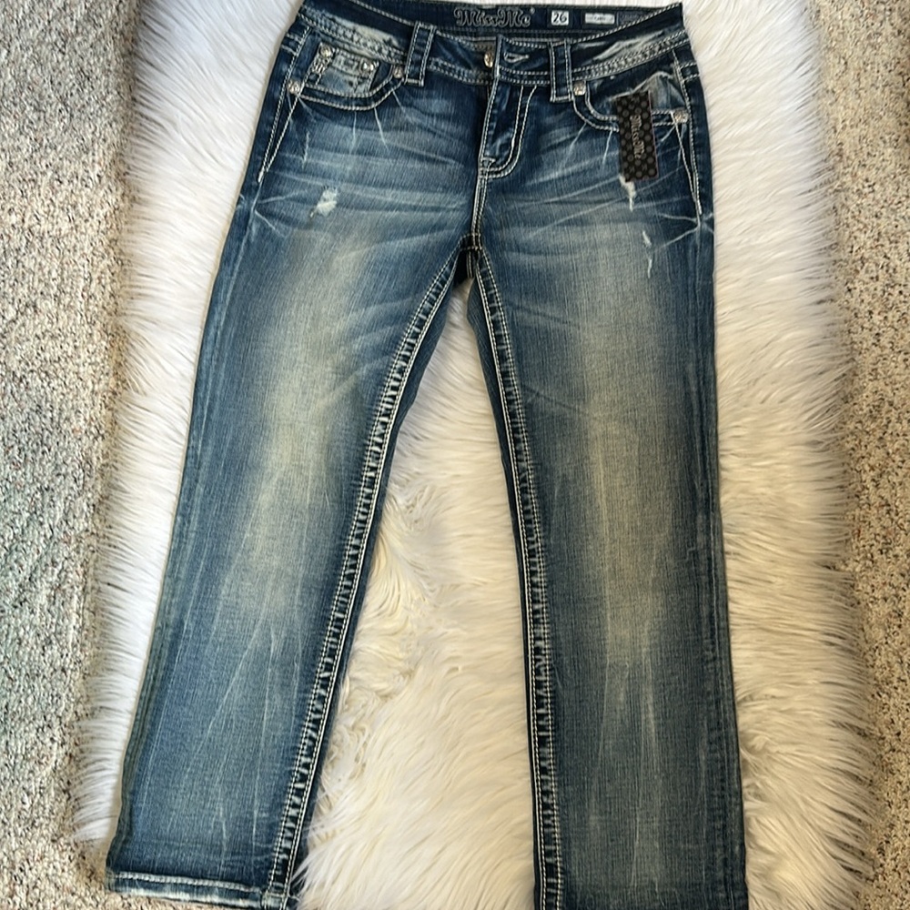 NWT MISS ME CAPRI JEANS - Picture 13 of 14